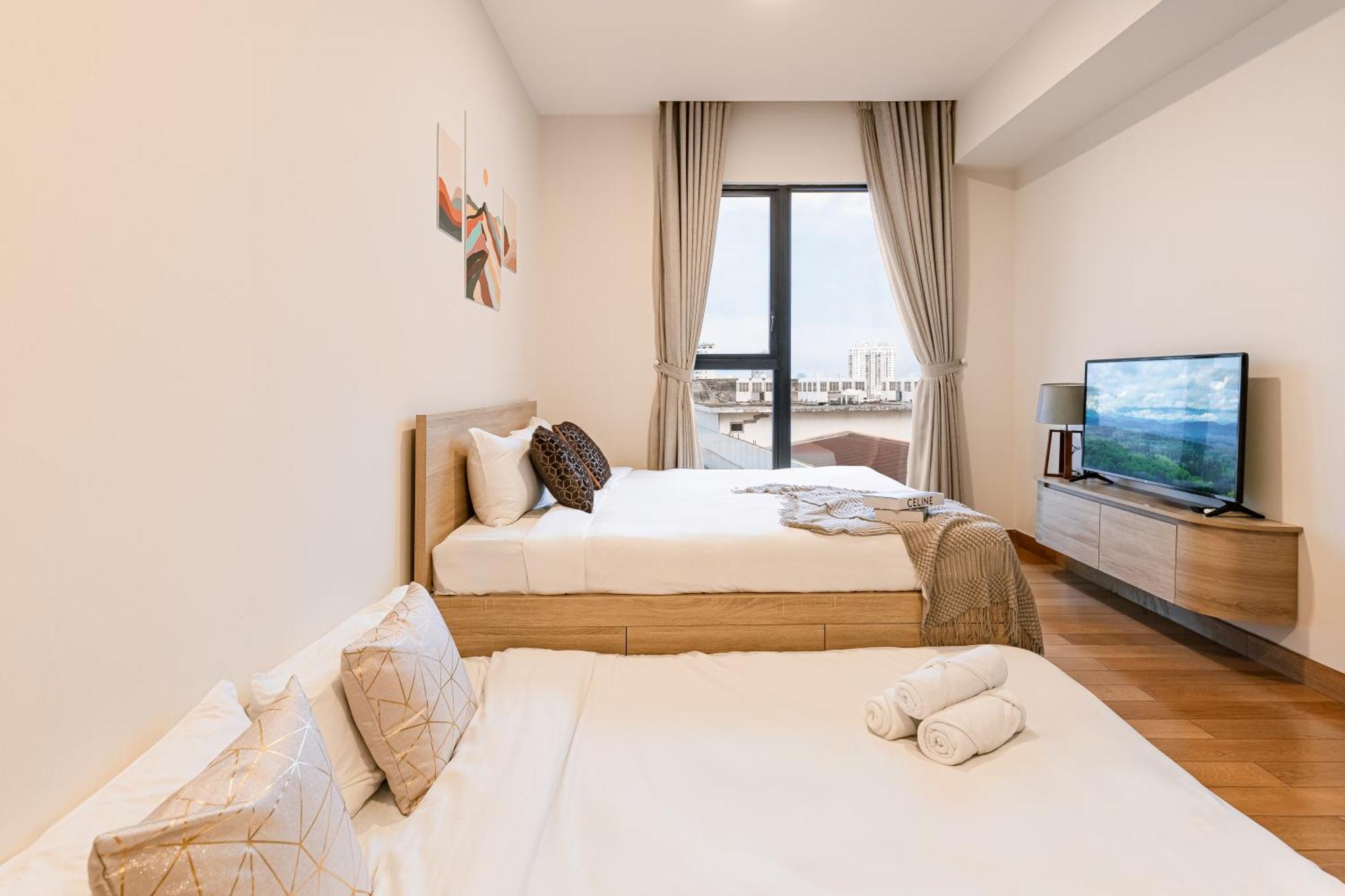 Exclusive 2-3 Bedroom Apartment In District 1 Free Pool Gym Sauna Ho Chi Minh City Exterior photo